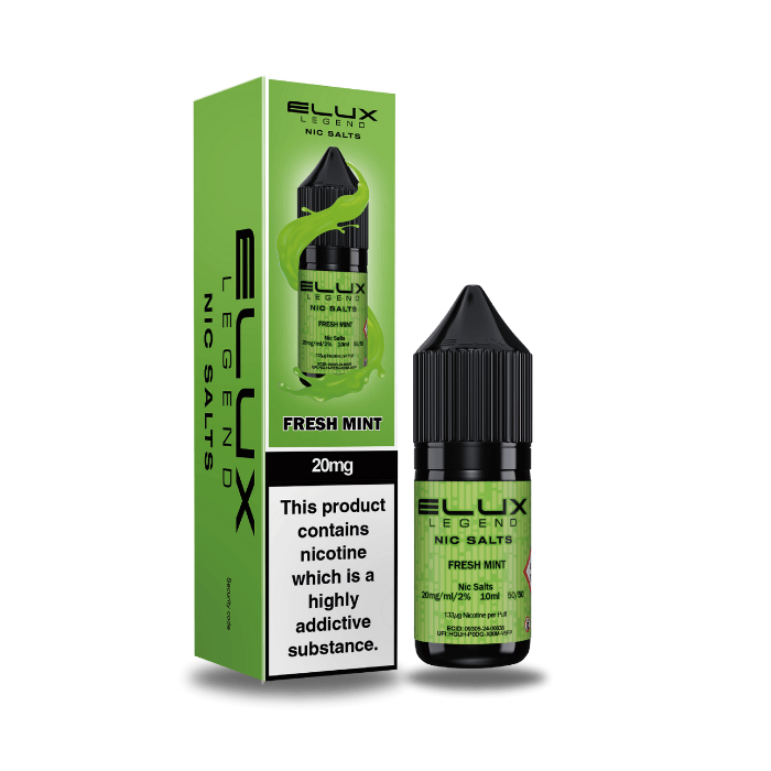 Fresh Mint Nic Salt E-Liquid by Elux Legend