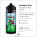 Seriously Nice Frozen Apple Berry 100ml shortfill e-liquid – 70/30 VG/PG, 2 free nic shots, same day dispatch, free UK delivery and same day delivery in Milton Keynes