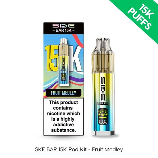 SKE BAR 15K Prefilled Pod Kit in Fruit Medley flavour