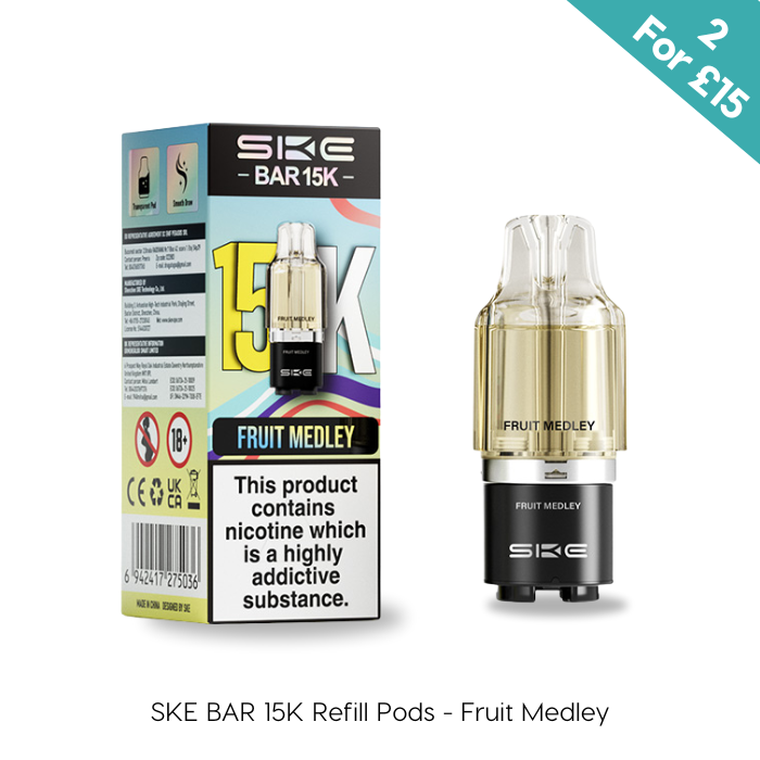 Fruit Medley SKE BAR 15K Refill Pods