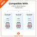 Infographic showcases three Geekvape Z XM Coils for the Geekvape Z Sub Ohm Tank 5: 0.15Ω (70-85W), 0.2Ω (70-80W), and 0.4Ω (50-60W); all compatible with Z Series Boost coils. Available at Vape Direct In Milton Keynes