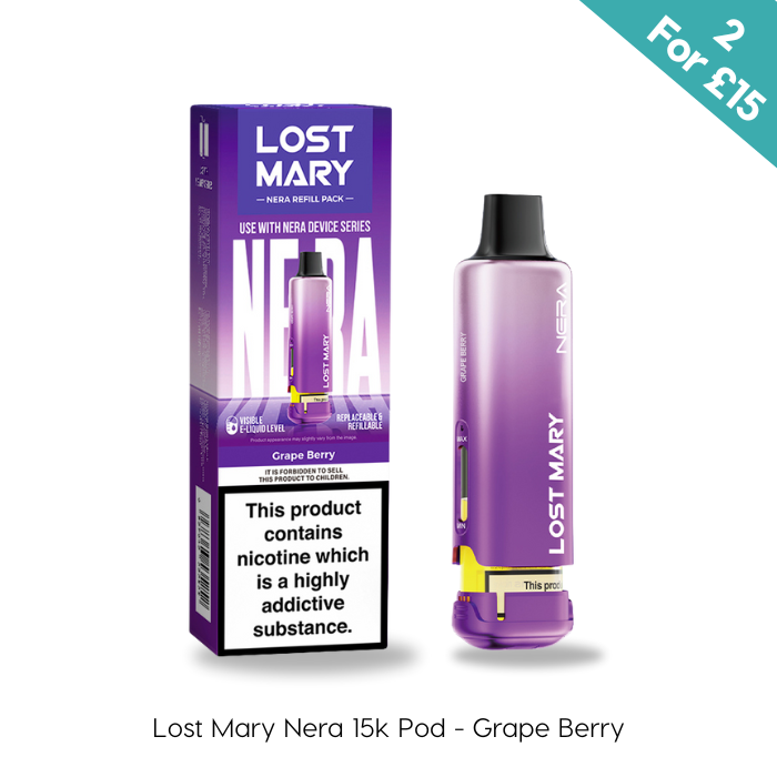 lost mary pods refill Lost Mary BM6000 Refill Pod Blueberry Sour Raspberry