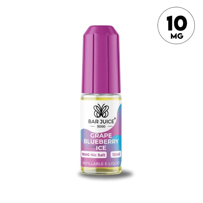Grape Blueberry Ice Nic Salt Eliquid by Bar Juice | Vape Direct Grape Blueberry Ice Nic Salt Eliquid by Bar Juice | Vape Direct