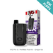 Grape Ice - IVG PRO 12 Prefilled Kit by I VG, with device and box shown, highlights “10,000 puffs” in a teal banner on the packaging. Available at Vape Direct In Milton Keynes