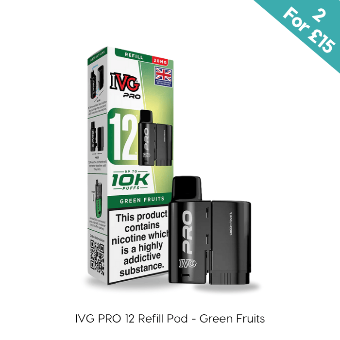 Green Fruits - IVG PRO 12 Pods