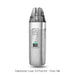 Vaporesso Luxe X3 Pod Kit in Grey Silk – crosshatch textured finish with LED display