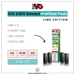 IVG 2400 Reload Prefilled Pods Lime Edition packaging with product details on a white background.