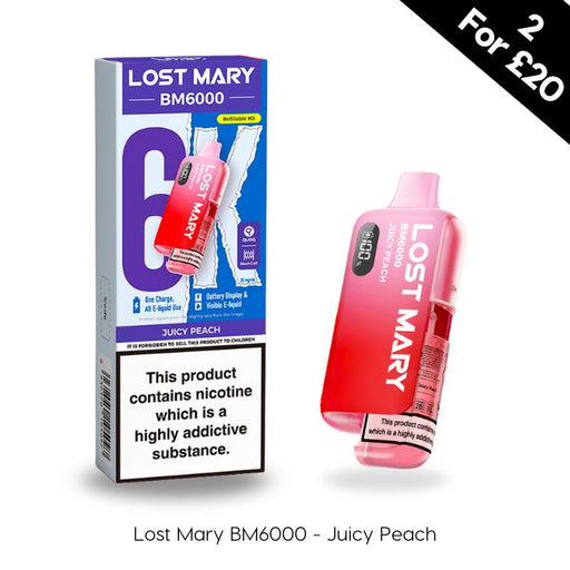 Lost Mary BM6000 Juicy Peach