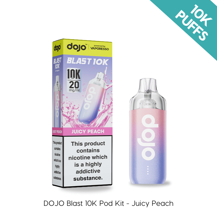 Juicy Peach - Vaporesso Dojo Blast 10K Prefilled Kit