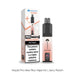The Juicy Peach Hayati Pro Max Plus Vape Kit by Hayati is displayed alongside its packaging, showcasing clear branding and a 6000 puff capacity.