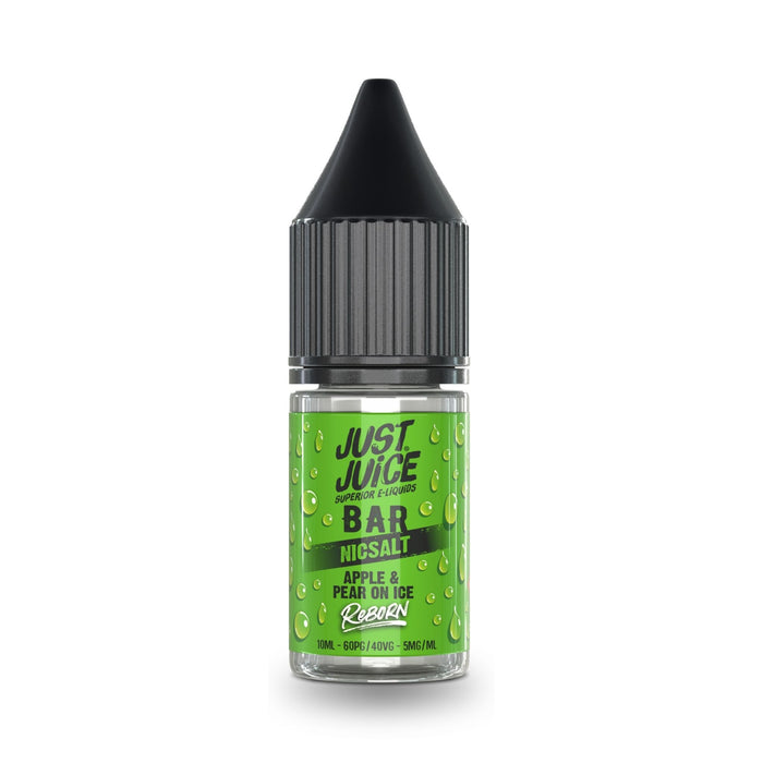 Apple & Pear Ice Nic Salt E-Liquid by Just Juice Bar Reborn