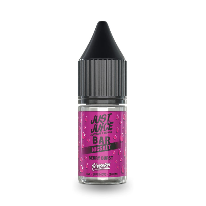 Berry Burst Nic Salt E-Liquid by Just Juice Bar Reborn