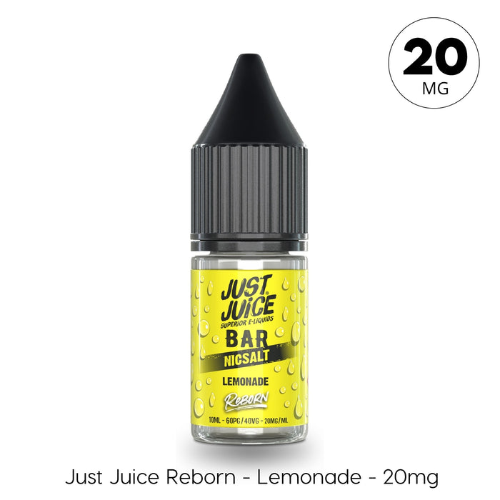 Lemonade Nic Salt E-Liquid by Just Juice Bar Reborn