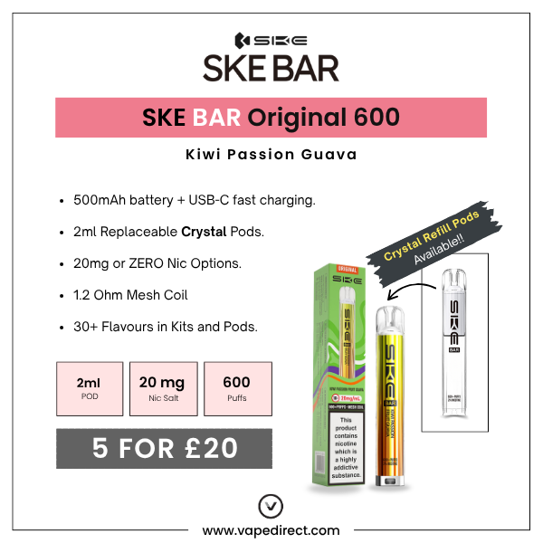 Kiwi Passionfruit Guava Bar Kit | Vape Direct Kiwi Passionfruit Guava Bar Kit | Vape Direct