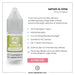 V4 Vapour - Lemon Lime 10ml E-Liquid info card: 40VG/60PG, 3-18mg nicotine, MTL use. Mix & match, 4 for £10 offer, next-day delivery. Details on V4 Vapour’s website. Available at Vape Direct In Milton Keynes
