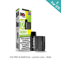 Lemon Lime - Zero Nic - IVG PRO 12 Pods