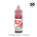 Lychee Ice nic salt e-liquid 10ml bottle by Ox Passion, 20mg strength