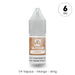 V4 Vapour - Mango 10ml E-Liquid is a fruity freebase vape, featuring a grey cap and labeled with Mango and 6mg, perfect for those seeking a delicious mango flavour. Available at Vape Direct In Milton Keynes