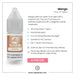 V4 Vapour - Mango 10ml E-Liquid by V4 Vapour offers a 40VG/60PG blend, multiple nic strengths, and is MTL compatible. Get 4 bottles for £10. Delivery info and website link included. Available at Vape Direct In Milton Keynes