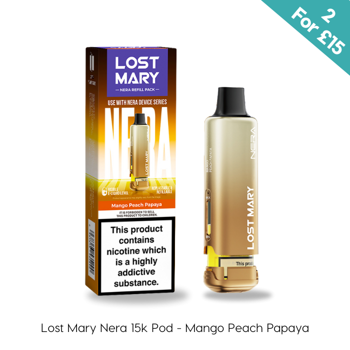 Kiwi Passionfruit Guava Lost Mary 15K Pods