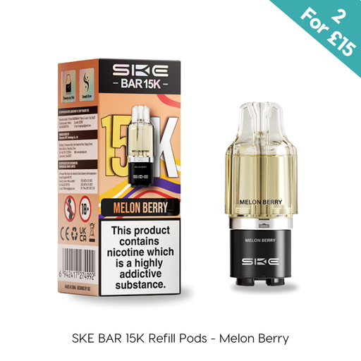 Melon Berry SKE BAR 15K refill pods