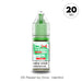 Menthol nic salt ox passion e-liquid by Oxva in 20mg nicotine strength.
