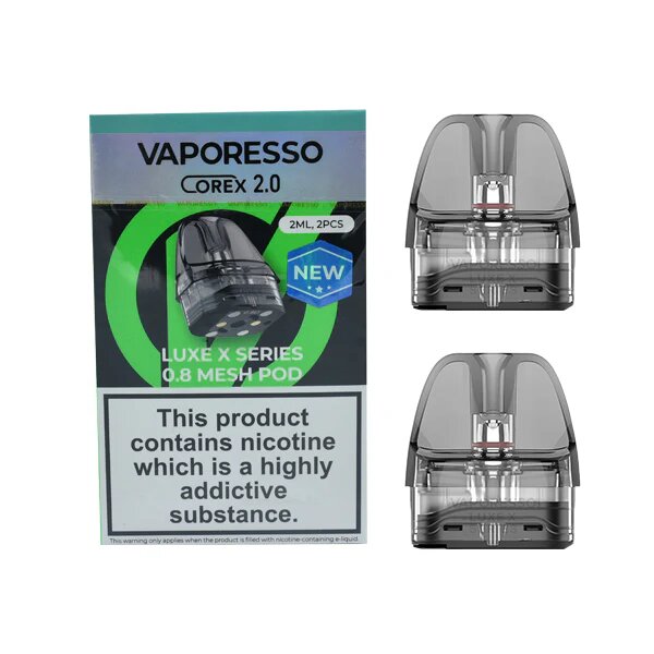 Luxe X Pods Corex 5ml XL Vaporesso | Vape Direct Luxe X Pods Corex 5ml XL Vaporesso | Vape Direct