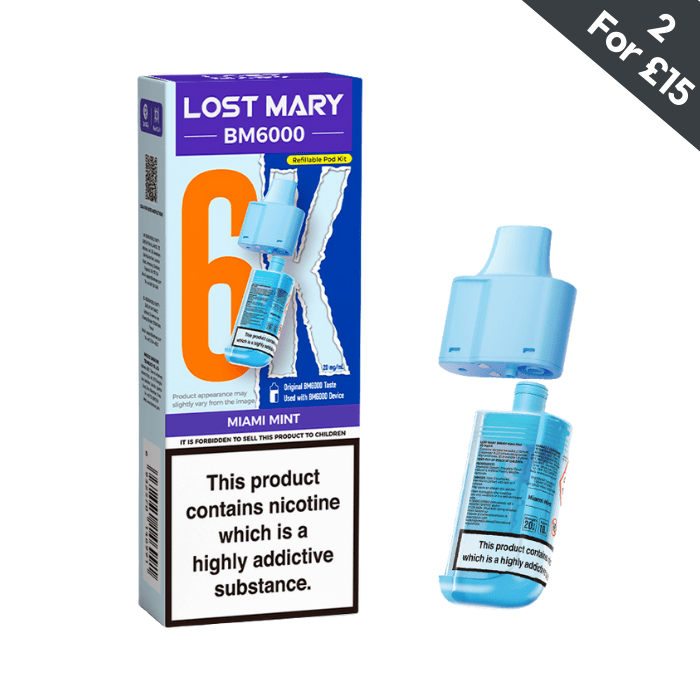 lost mary miami mint vape Miami Mint - Lost Mary BM6000 POD lost mary miami mint vape Miami Mint - Lost Mary BM6000 POD