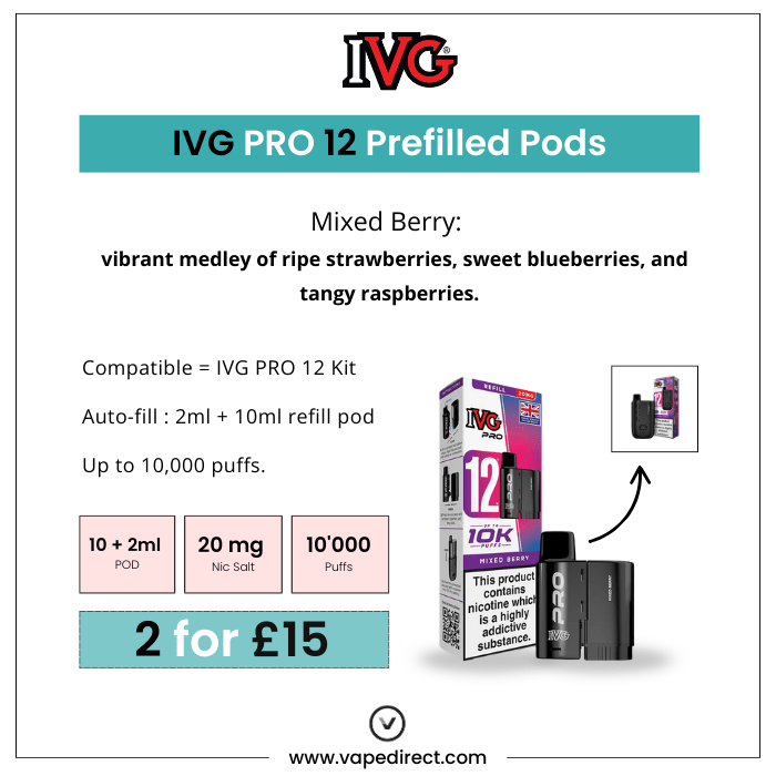 Mixed Berry - IVG PRO 12 Pods