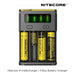 Nitecore New i4 Intellicharger 4-bay battery charger