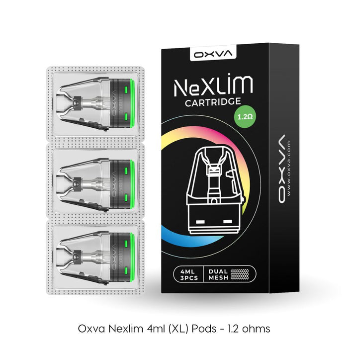 OXVA NeXlim Replacement Pods 4ML (3|Pack) | Vape Direct OXVA NeXlim Replacement Pods 4ML (3|Pack) | Vape Direct