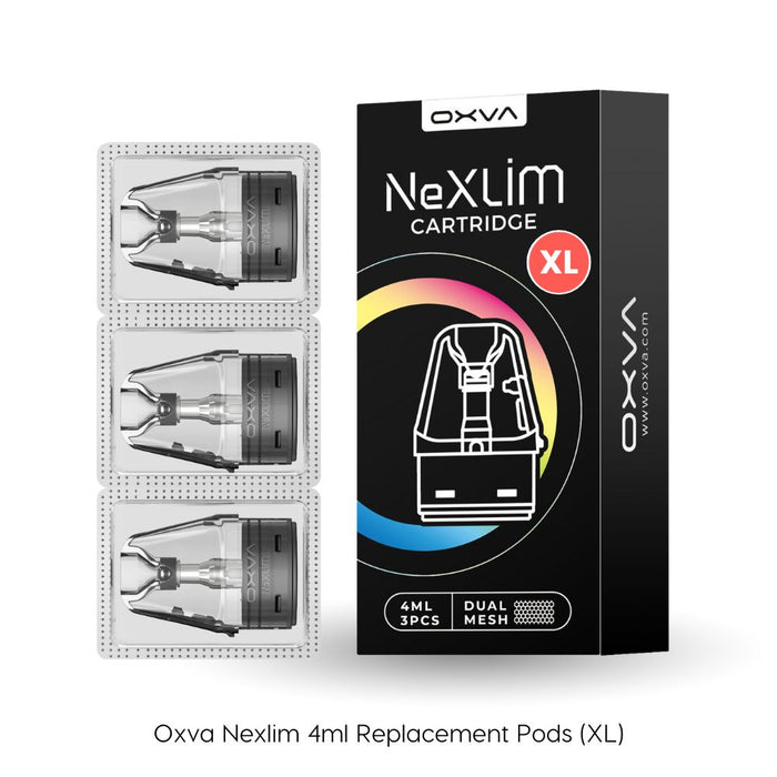 OXVA NeXlim Replacement Pods 4ML (3|Pack) | Vape Direct OXVA NeXlim Replacement Pods 4ML (3|Pack) | Vape Direct