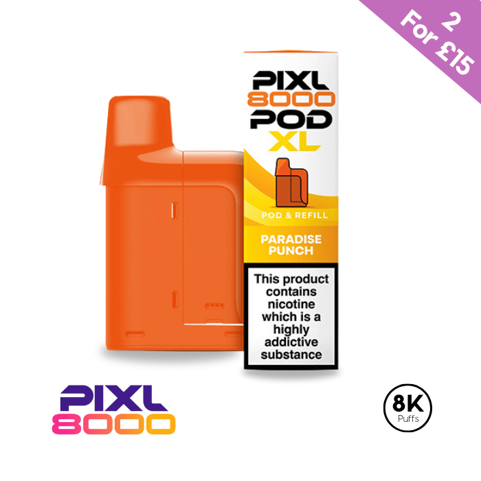 Paradise Punch - Pixl 8000 Prefilled Pods