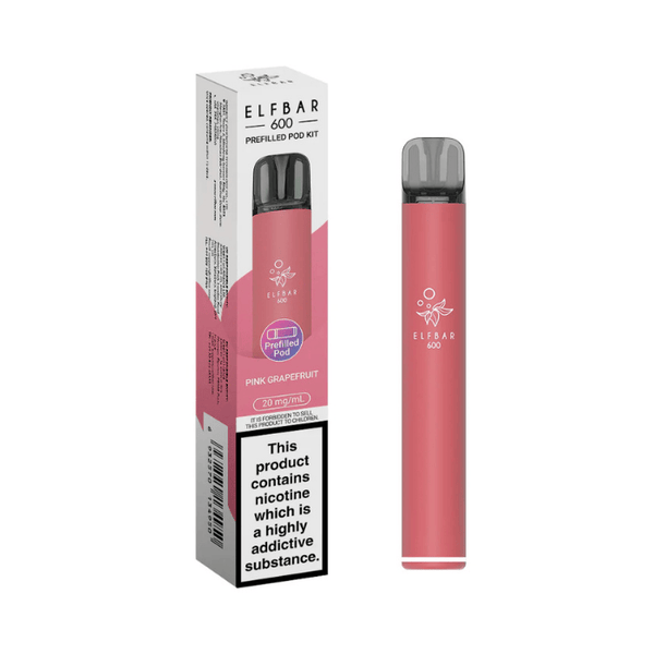 Pink Grapefruit | Elf Bar 600 Prefilled Kit