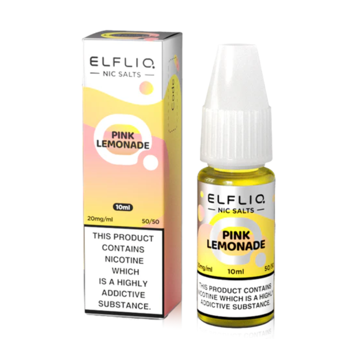 Pink Lemonade Nic Salt Eliquid by Elfliq | Vape DIrect Pink Lemonade Nic Salt Eliquid by Elfliq | Vape DIrect