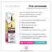 Experience the Pink Lemonade Hayati Pro Max Plus Vape Kit by Hayati, offering up to 6000 puffs with a powerful 850mAh battery. This refillable pod kit comes with a 2ml pre-filled pod plus an additional 10ml refill and delivers 20mg nicotine for a satisfying vape. Mix and match any two for just £20 and take advantage of standout features that ensure a flavorful vaping experience.