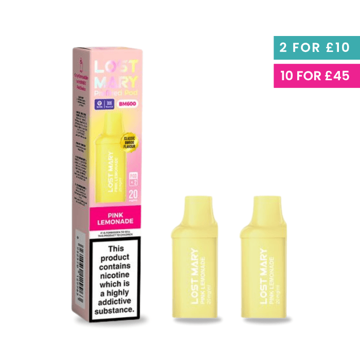 Pink Lemonade | Lost Mary 600 Prefilled Pods