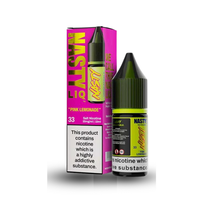 Pink Lemonade Nic Salt Eliquid by Nasty Liq | Vape Direct Pink Lemonade Nic Salt Eliquid by Nasty Liq | Vape Direct
