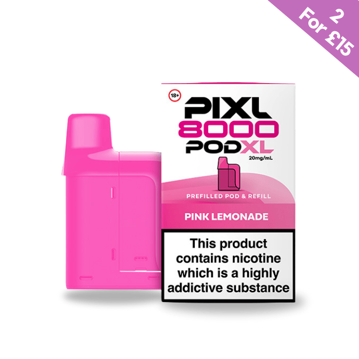 Pink Lemonade - Pixl 8000 Prefilled Pods