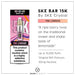 SKE Bar 15K vape in Pink Lemonade, with up to 15,000 puffs, Original SKE Flavour and 20mg nicotine. 