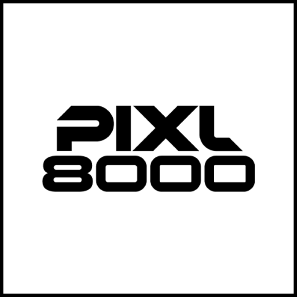 Pixl 8000 Logo image linking to the collection of PIXL 8000 prefilled Kits and Prefilled Pods.