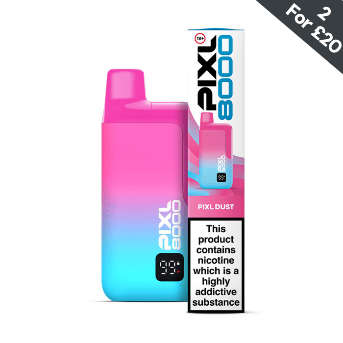 Pixie Dust | Pixl 8000 Prefilled Kit | Vape Direct Pixie Dust | Pixl 8000 Prefilled Kit | Vape Direct