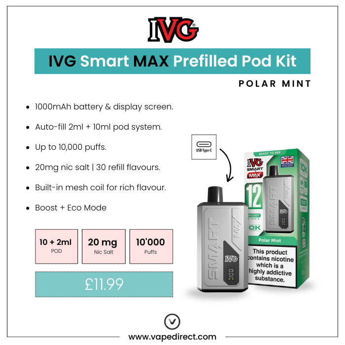 Polar Mint - IVG Smart Max 10K KIT