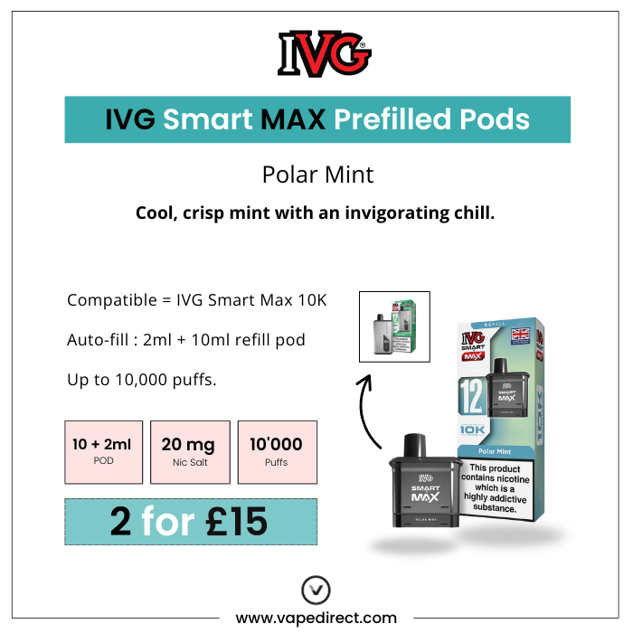 Polar Mint - IVG Smart Max 10K Refill Pod