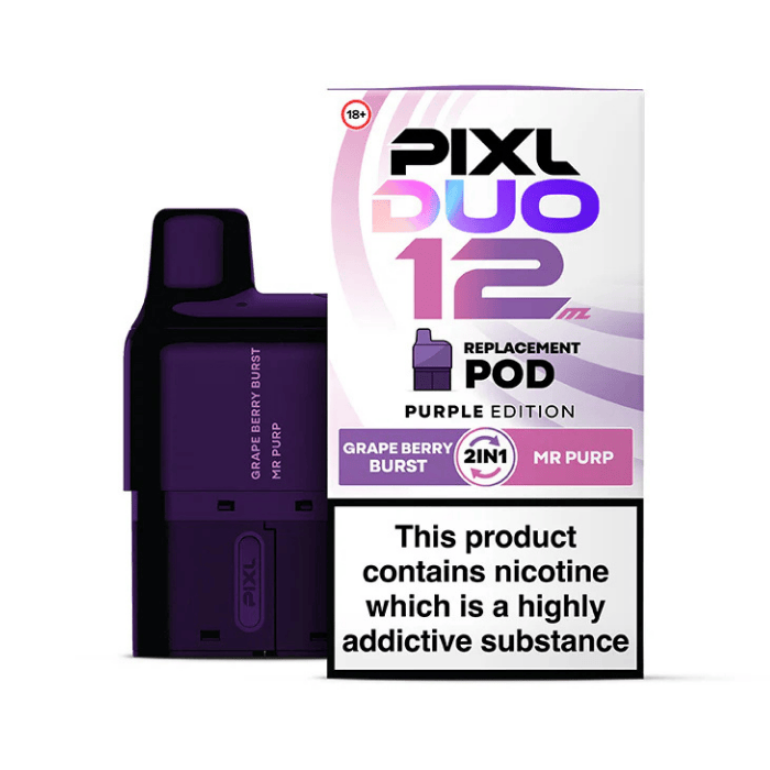 Purple Edition Pixl Duo 12 - Prefilled Pods | Vape Direct