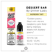 Dinner Lady Desserts Bar 10ml Nic Salts  Raspberry Tart in 50/50 VG/PG and 10 or 20mg Nicotine.