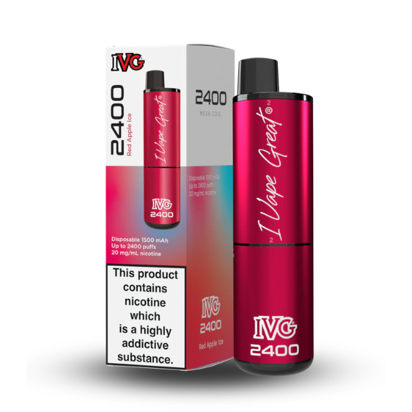 Red Apple Ice - IVG 2400 Disposable Kit