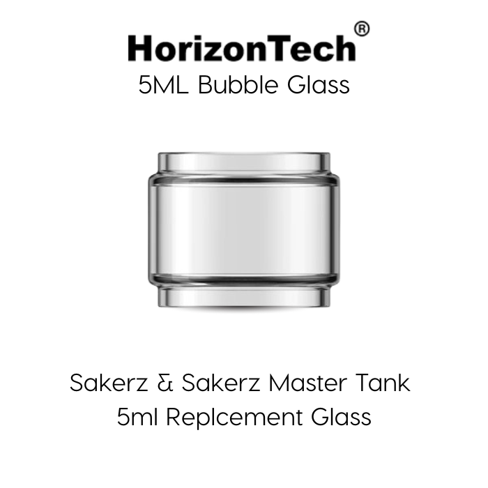 Horizontech Sakerz Tank Bubble Glass | Vape Direct Horizontech Sakerz Tank Bubble Glass | Vape Direct