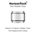 5ml replacement bubble glass for HorizonTech Sakerz & Sakerz Master Tank.