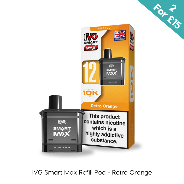 Retro Orange - IVG Smart Max 10K Refill Pod